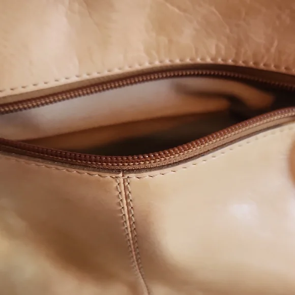 Tan Leather Shoulder Bag - Picture 6 of 12